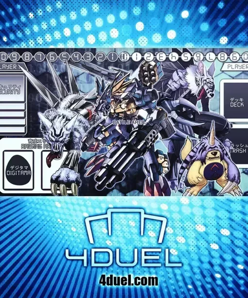 Gabumon X Custom Playmat