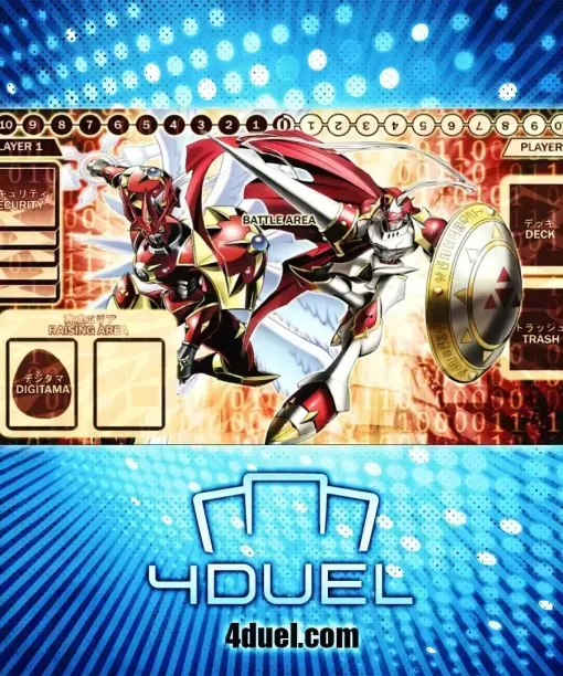 Gallantmon Custom Playmat