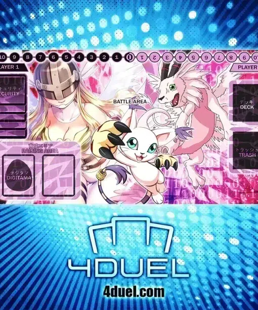 Gatomon Custom Playmat