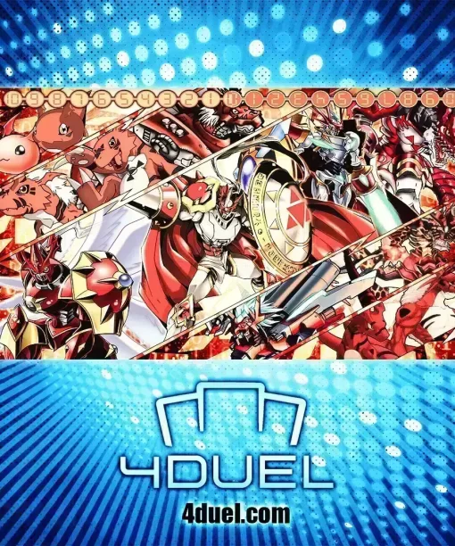 Guilmon Lines Custom Playmat