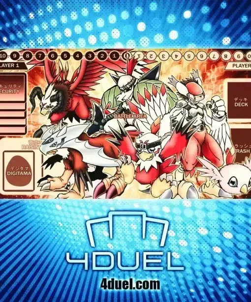 Hawkmon Custom Playmat