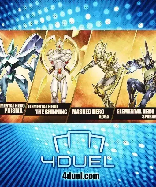 Light Hero Custom Playmat