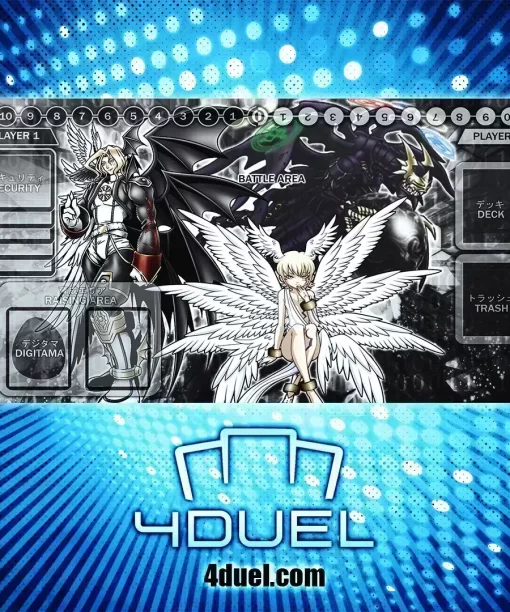 Lucemon Custom Playmat