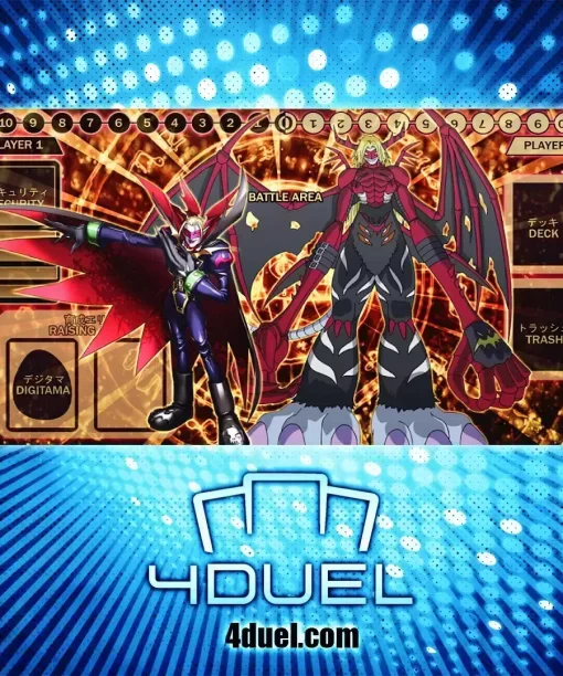 Myotismon Custom Playmat