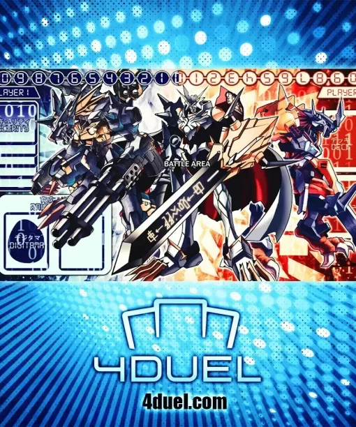 Omegamon X Custom Playmat