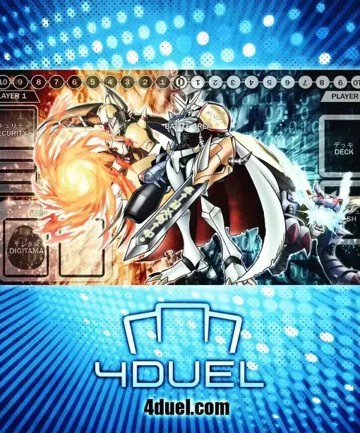 Omnimon With Zones Custom Playmat