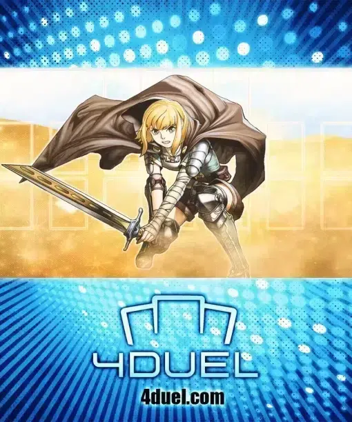 Rookie Warrior Lady Custom Playmat