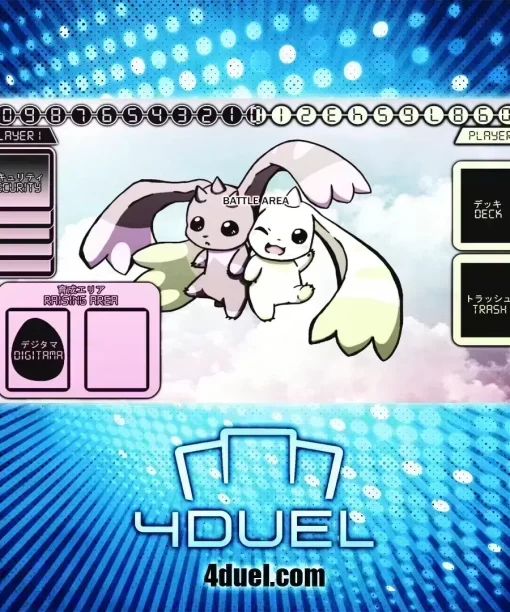 Terriermon y Lopmon Custom Playmat