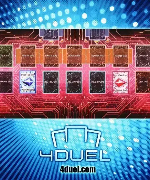 Yugioh Pink Custom Playmat