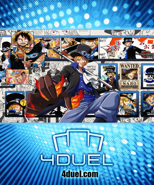 Sabo One Piece Custom Playmat