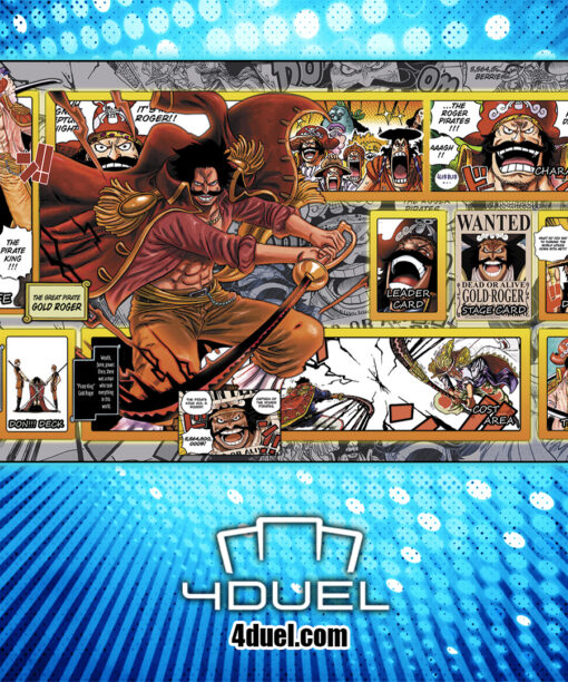 Gol D. Roger One Piece Custom Playmat