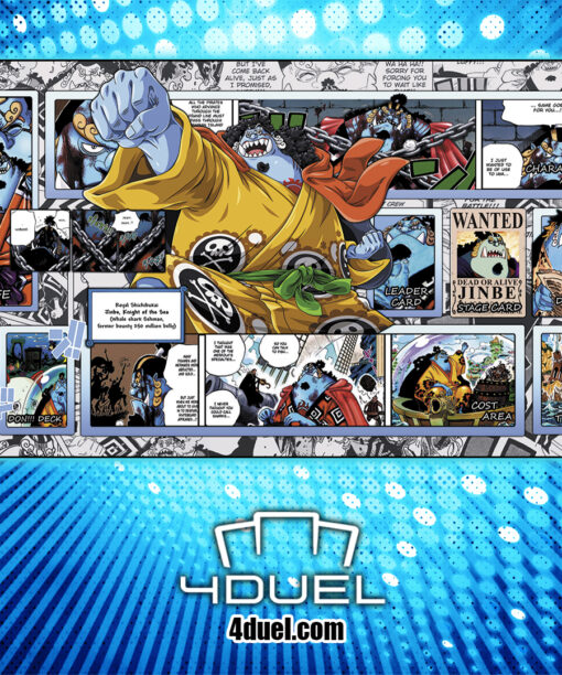 Jinbe One Piece Custom Playmat