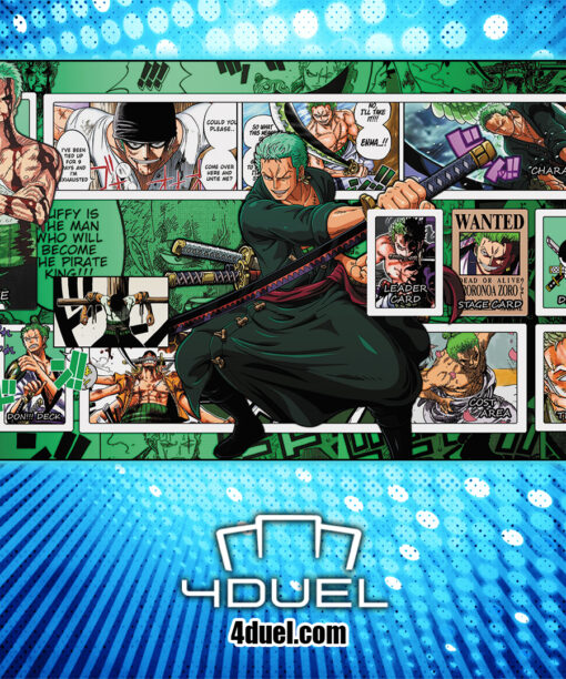 Roronoa Zoro One Piece Custom Playmat